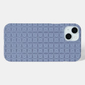 円形のシームレスパターン Case-Mate iPhoneケース (裏面 (横))