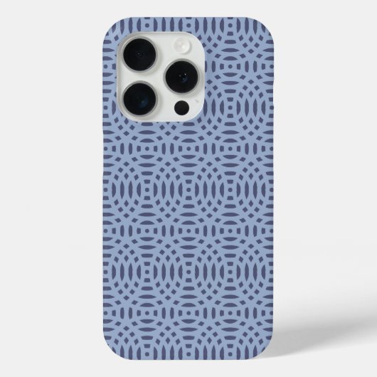 円形のシームレスパターン Case-Mate iPhoneケース (裏面)