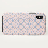 円形のシームレスパターン Case-Mate iPhoneケース (裏面(横))