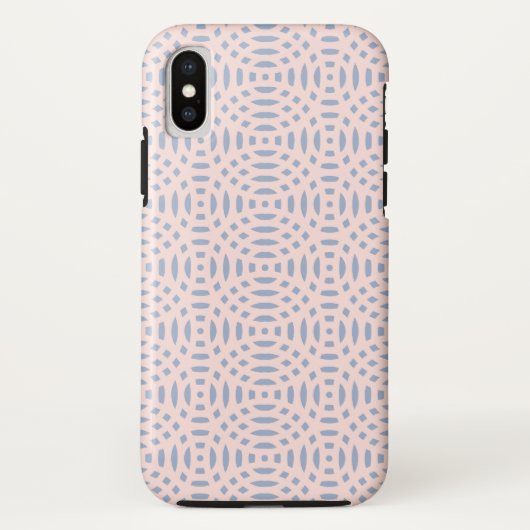 円形のシームレスパターン Case-Mate iPhoneケース (裏面)