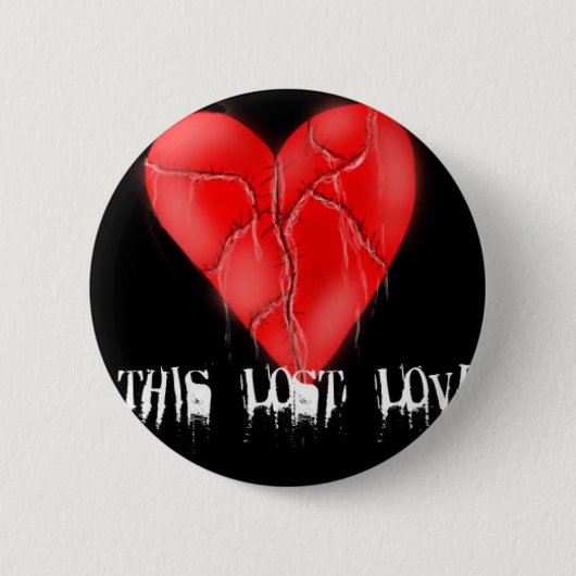 円形のステッチされたロゴボタン 缶バッジ (正面)