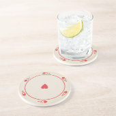 円形のトランプのコースター コースター (側面)