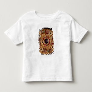 円形のブローチ トドラーTシャツ