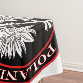 円形のポーランドのワシ テーブルクロス (インサイチュ)