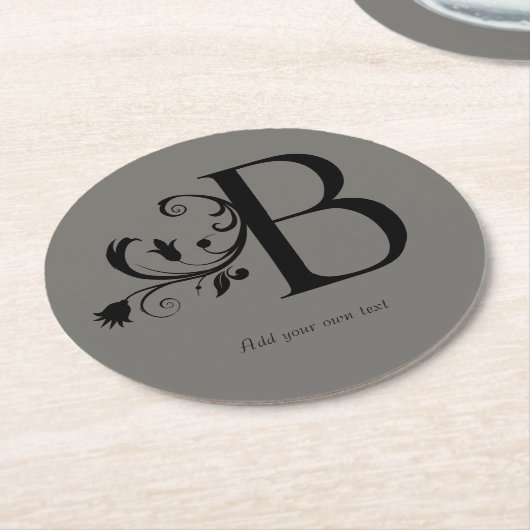 円形の使い捨て可能なコースター ラウンドペーパーコースター (アングル)