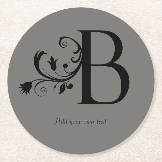 円形の使い捨て可能なコースター ラウンドペーパーコースター (正面)