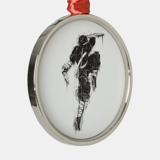 円形の優れた忍者のオーナメント メタルオーナメント (右)