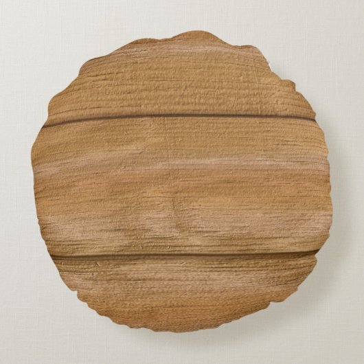 円形の写真およびパーソナライズな記念の枕 ラウンドクッション (裏面)