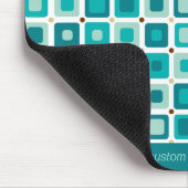 円形の正方形パターンマウスパッド マウスパッド (コーナー)