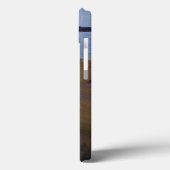 円形の池の白鳥を食べ物を与えること Case-Mate iPhoneケース (裏面 / 左)