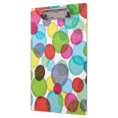 円形の泡子供パターン2 クリップボード (左)