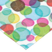 円形の泡子供パターン2 テーブルクロス (アングル)
