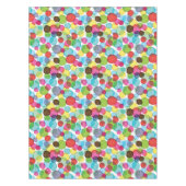 円形の泡子供パターン2 テーブルクロス (正面)