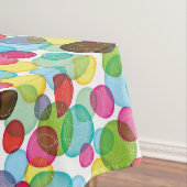 円形の泡子供パターン2 テーブルクロス (インサイチュ)