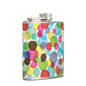 円形の泡子供パターン2 フラスク (右)