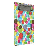 円形の泡子供パターン2 ミニクリップボード (アングル)