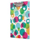 円形の泡子供パターン クリップボード (左)