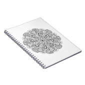 円形の落書き ノートブック (右側)