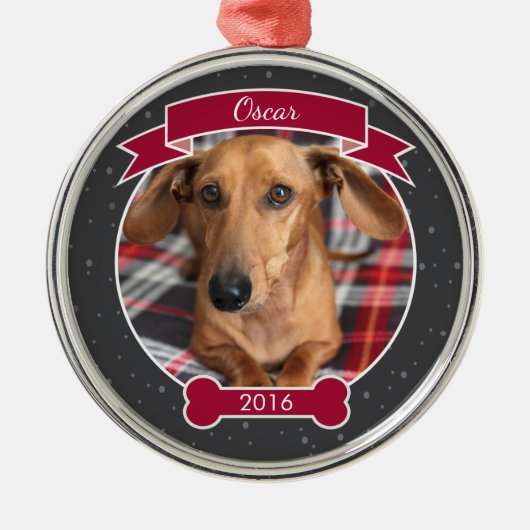 円形の飾り金具 メタルオーナメント (正面)