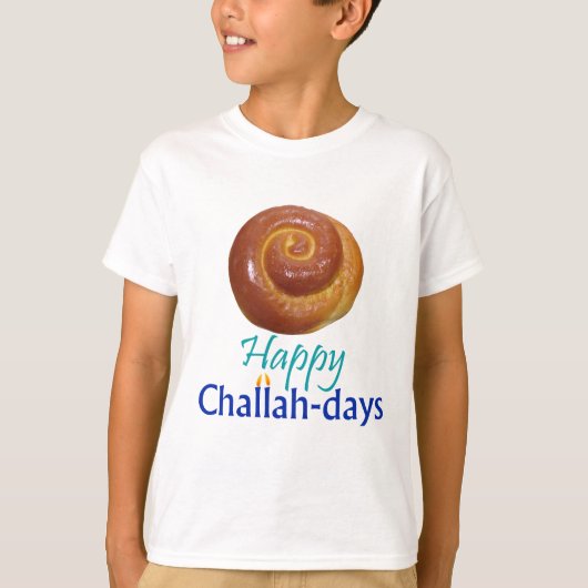 円形のchalladays tシャツ (正面)