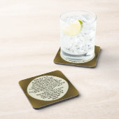 円形のTuitの~のコルクのコースター コースター (右側)