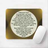 円形のTuitの~のmousepad マウスパッド (マウス)