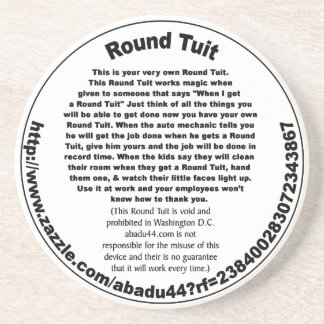 円形のTuit コースター