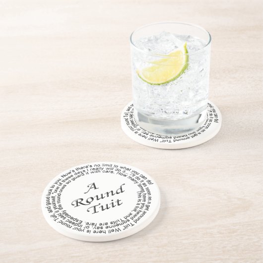 円形のTuit コースター (側面)