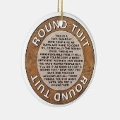 円形のTuit セラミックオーナメント (右)