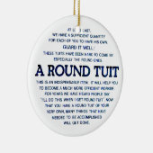 円形のTuit セラミックオーナメント (右)