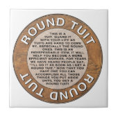 円形のTuit タイル (正面)