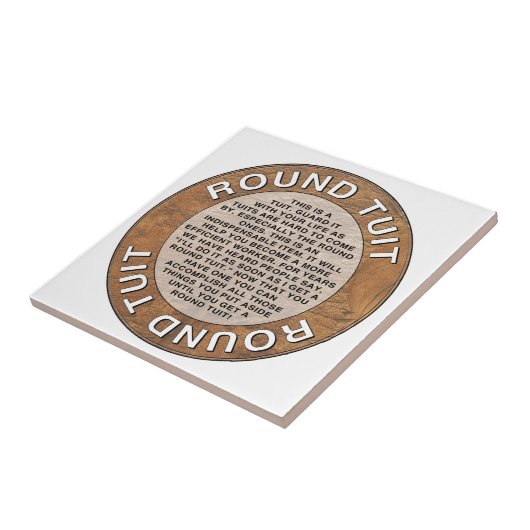 円形のTuit タイル (側面)