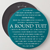 円形のTuit 缶バッジ (正面&裏面)