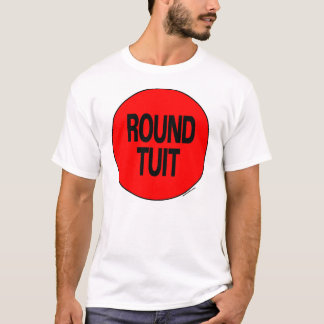 円形のTuit Tシャツ
