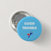 円形よい悩みのろば 缶バッジ (正面&裏面)