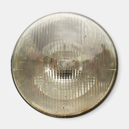 円形クラシックガラスレンズ付き車のヘッドラ澄んンプ マグネット