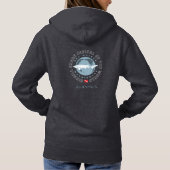 円形グローブダークシャツ パーカ (裏面)