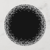 円形シルバーグリッターブラック メニュー (裏面)