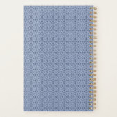円形シームレスパターン プランナー手帳 (裏面)