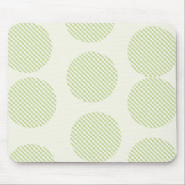 円形ストライプのパターン（の模様が）あるマウスパッド マウスパッド