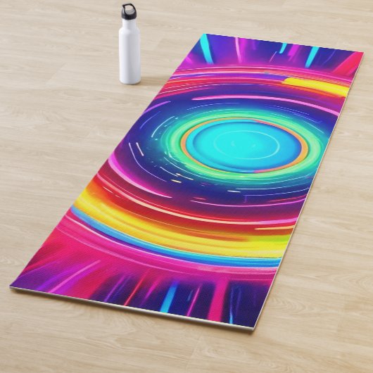 円形スペクトル：色鮮やかの探査 ヨガマット (インサイチュ)