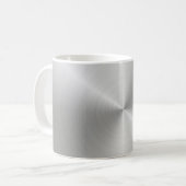 円形スラブメタルアイロン コーヒーマグカップ (正面左)