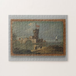 円形タワーアートを使用した素晴らしCapriccio ジグソーパズル