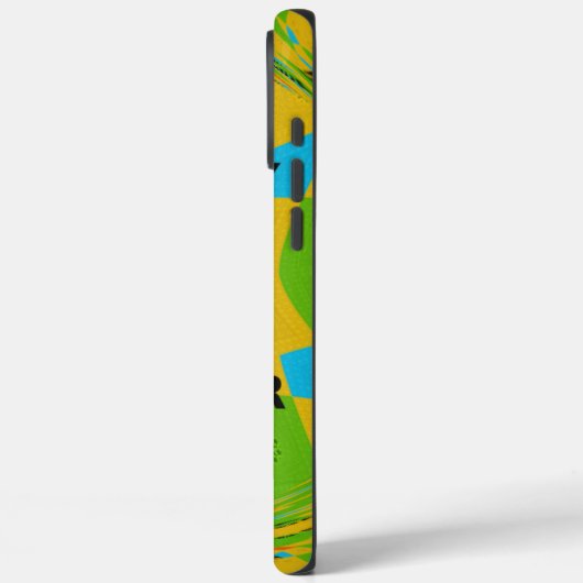 円形デザイン「良い日と良い夜を過ごす」 Case-Mate iPhoneケース (裏面 / 左)