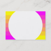 円形パネル – カラー遷移01 名刺 (裏面)