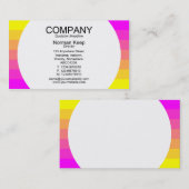 円形パネル – カラー遷移01 名刺 (正面/裏面)