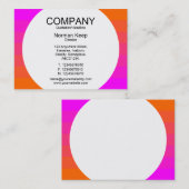 円形パネル – カラー遷移02 名刺 (正面/裏面)