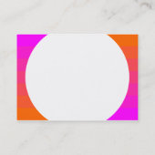 円形パネル – カラー遷移02 名刺 (裏面)