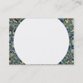 円形パネル – リップル 名刺 (裏面)