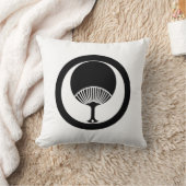 円形ファン クッション (ブランケット)